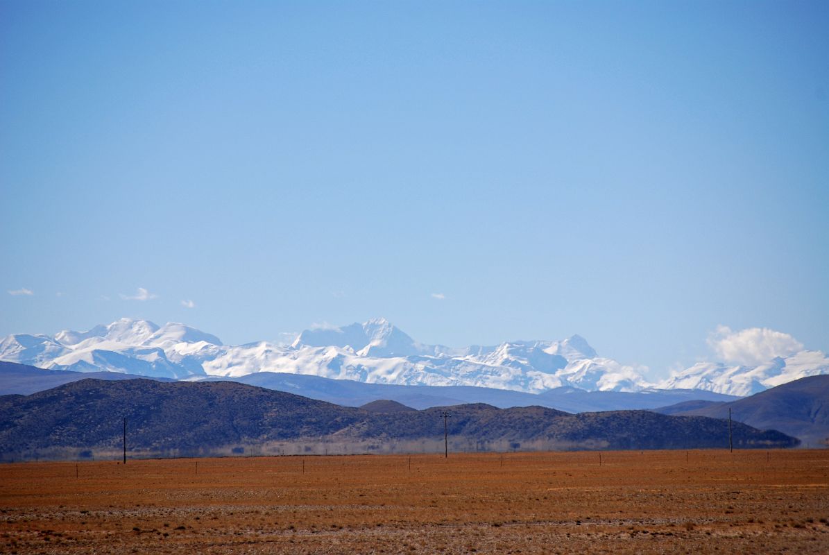 32 Mountain Panorama From Just After Old Zhongba Tibet A mountain panorama opens up just after leaving Old Zhongba on the way to Mount Kailash.